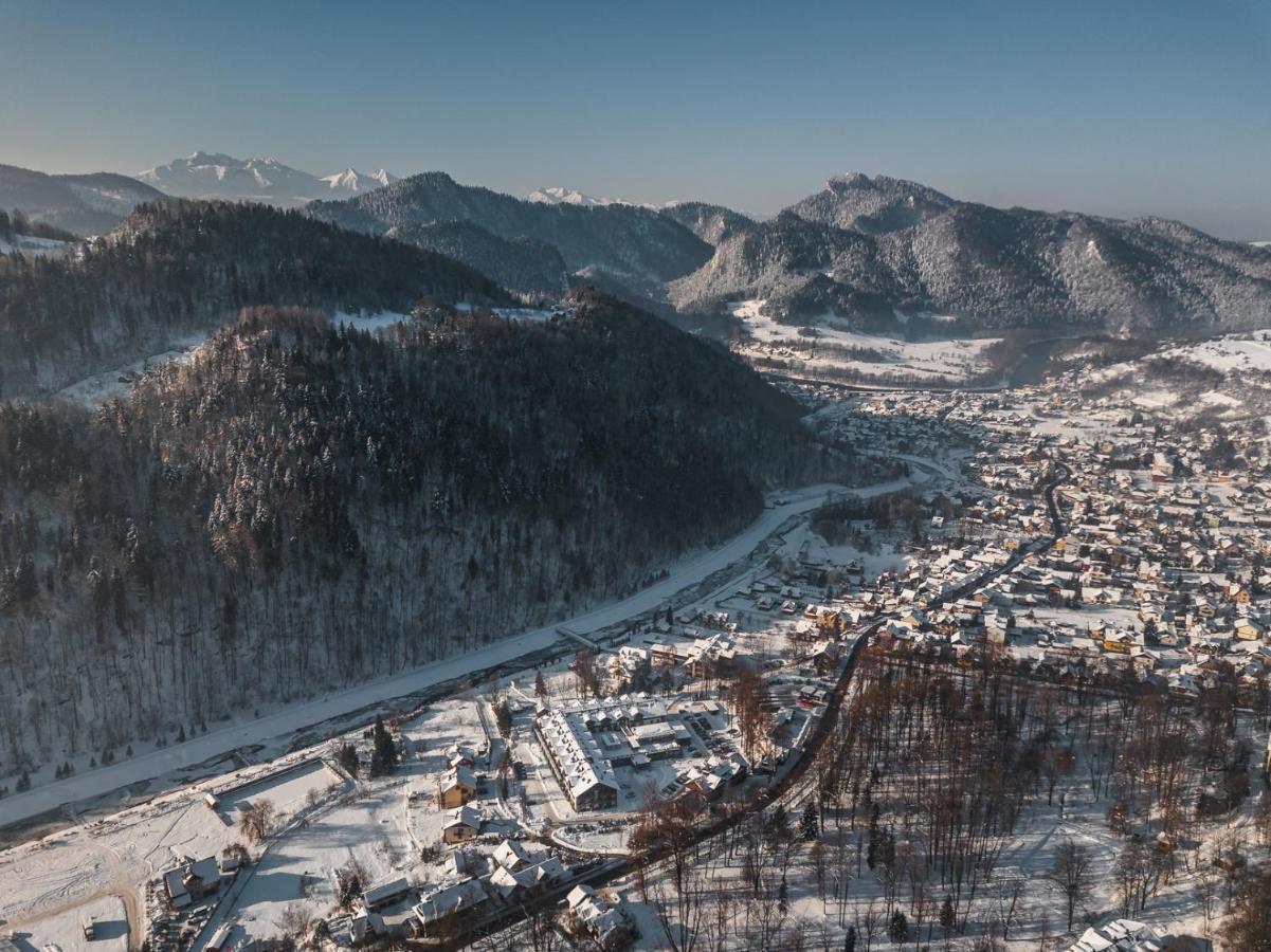 Szczawnica Park Resort & Spa Buitenkant foto Aerial view of the town